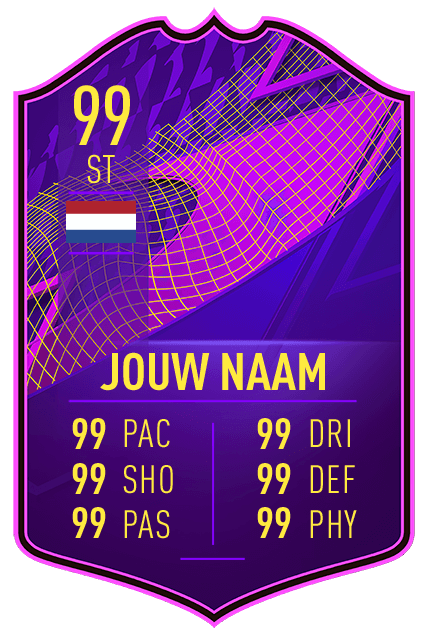 Afbeelding in Gallery-weergave laden, Je eigen Fifa kaart maken op de Fut Held kaart achtergrond uit Fifa Ultimate Team