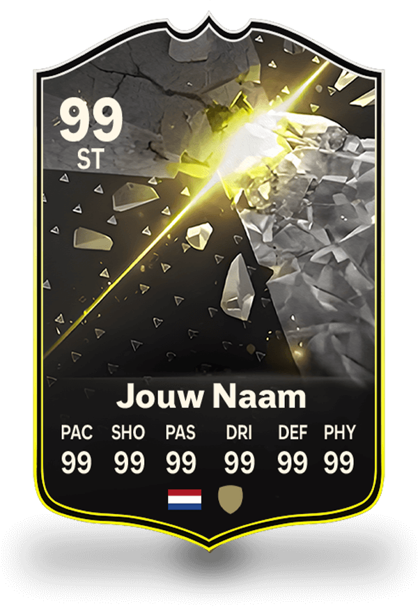 FC24 Kaart Showdown- eigen fifa kaart