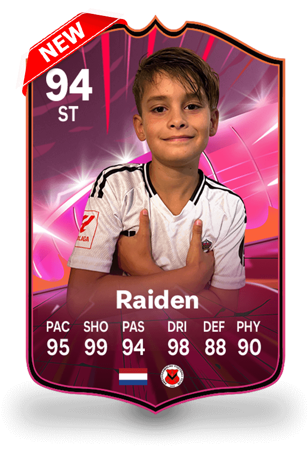 C25 Kaart Prime Hero - eigen fifa kaart