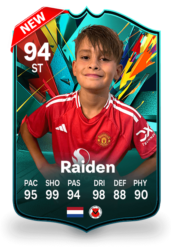 FC25 Kaart Total Rush - eigen fifa kaart