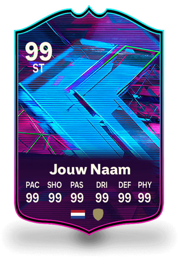 FC24 Kaart Flashback- eigen fifa kaart