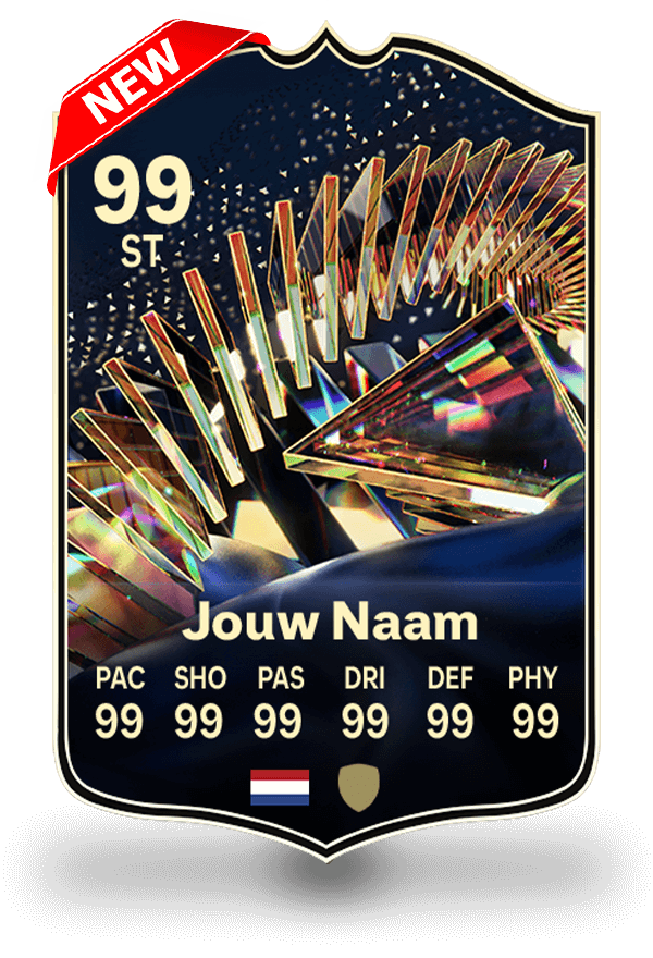 FC24 Kaart Team of the Season - eigenfifakaart