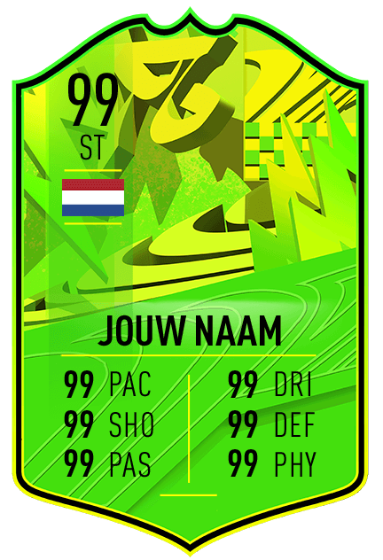 Afbeelding in Gallery-weergave laden, Je eigen Fifa kaart maken op de Eigen Fifa Festival kaart achtergrond uit Fifa Ultimate Team